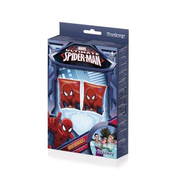 Simhalsband - BESTWAY - Spider-Man - 17x12x15 cm - 3-6 år - Vattensäkerhet