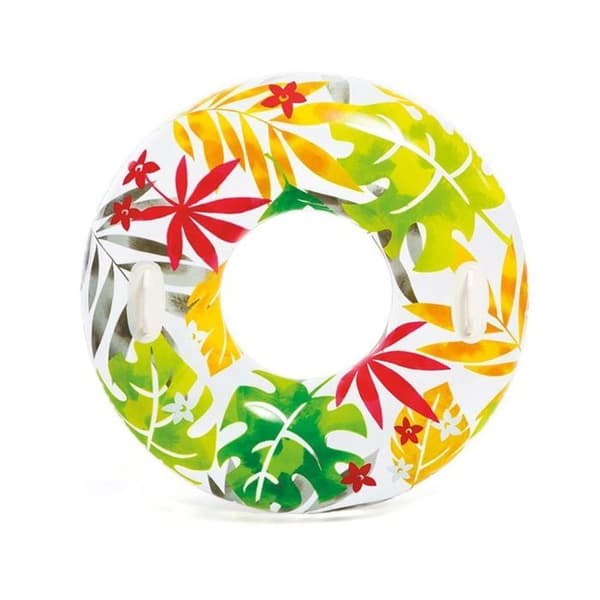 Boj - Mix - 97 cm - Transparent med blommönster - PVC - Utomhus