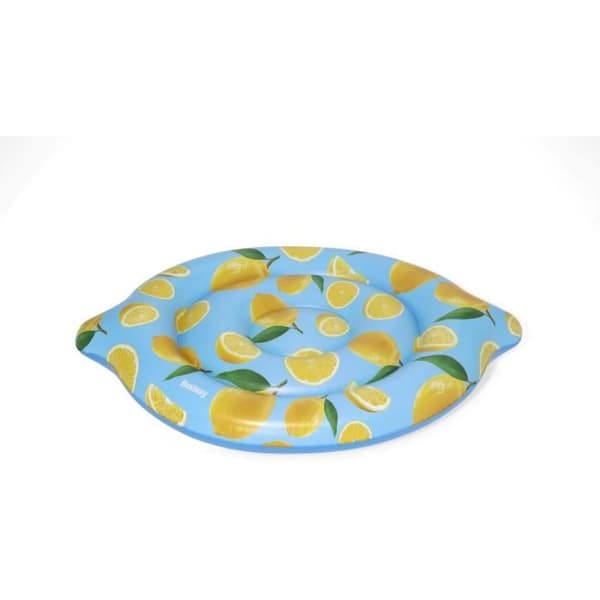 BESTWAY Scentsational™ Uppblåsbar ö med citrondoft 176 x 123 cm