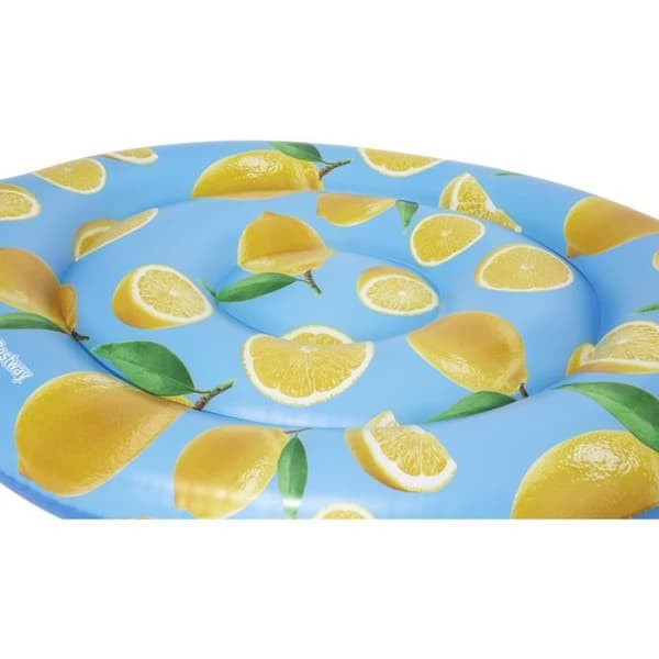 BESTWAY Scentsational™ Uppblåsbar ö med citrondoft 176 x 123 cm
