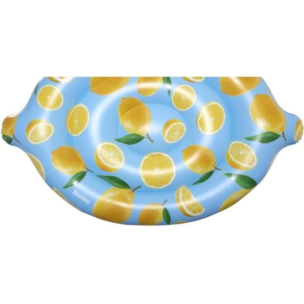 BESTWAY Scentsational™ Uppblåsbar ö med citrondoft 176 x 123 cm