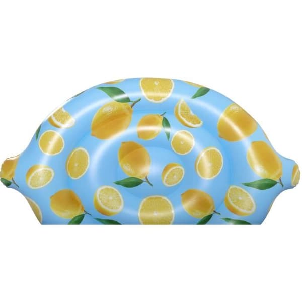 BESTWAY Scentsational™ Uppblåsbar ö med citrondoft 176 x 123 cm