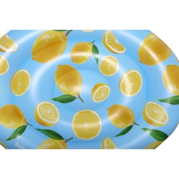 BESTWAY Scentsational™ Uppblåsbar ö med citrondoft 176 x 123 cm