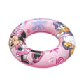 Miniatyrbild 1 av 4: Bestway Minnie Mouse Uppblåsbar Barnring 48 cm - Rosa - Högkvalitativ PVC