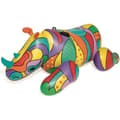 Miniatyrbild 1 av 2: Ridbar uppblåsbar boj - BESTWAY - Fashion Pop Rhino - Med handtag - 201 x 102 cm - PVC