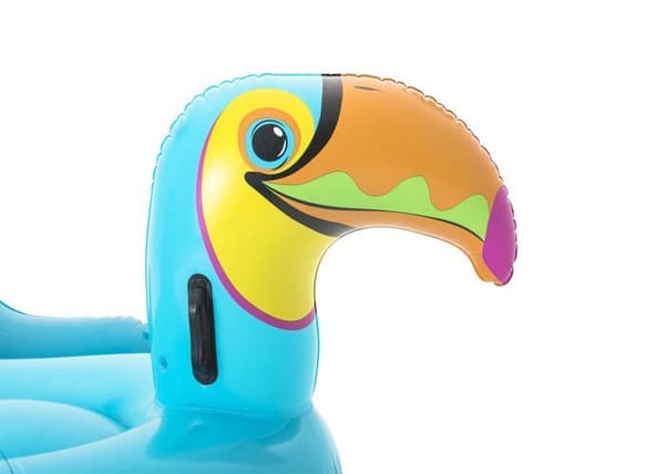 XXL Toucan 2 m uppblåsbar boj - Bestway - Toucan modell - Robusta handtag - Slitstark vinyl