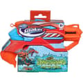 Miniatyrbild 5 av 6: NERF Super Soaker DinoSquad Raptor-Surge Water Gun - Vattenspel utomhus för barn från 6 år och uppåt