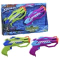 Miniatyrbild 7 av 8: Nerf Dual Pack DinoSquad Raptor-Surge, 2 Super Soaker vattenblasters, dinosauriedesign, vattenspel, från 6 år