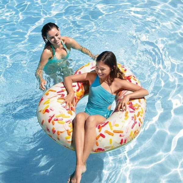 Boj - Intex - Donut Heart - Flerfärgad - Vinyl (PVC) - För barn från 3 år