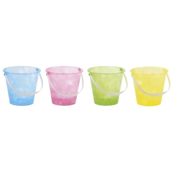 Ecoiffier Glitter Bucket - Slumpmässig modell - 17 cm - Tillverkad i Frankrike