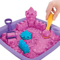 Miniatyrbillede 4 af 4: Kinetic Sand Sparkling Sandcastle Legesæt Pink