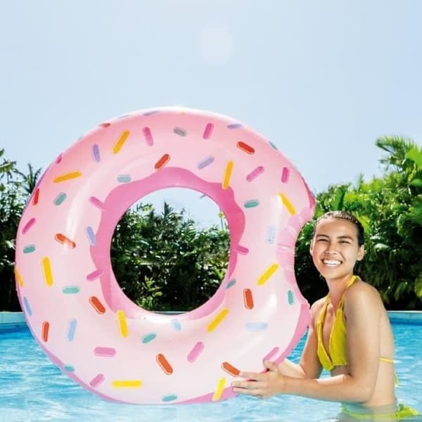 INTEX Uppblåsbara Tub Donuts 107cm