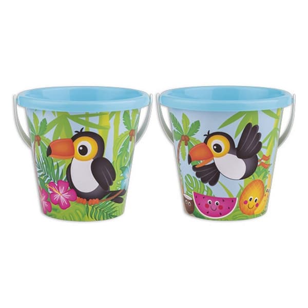 Spand med toucan print 17 cm