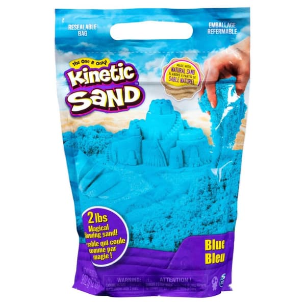 Kinetic Sand Color Sand Bag Blå 907g