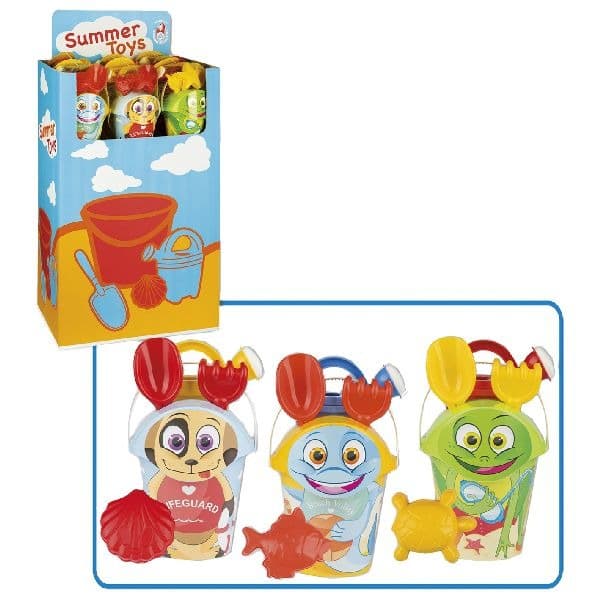 Androni Bucket Set Animal 6-delat
