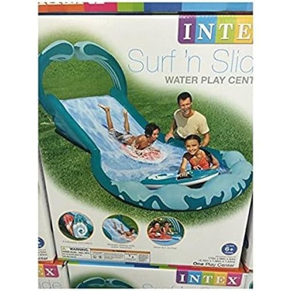 Uppblåsbar madrass - INTEX - Standard - Flerfärgad - 37 x 44,5 x 32 cm - Inomhus