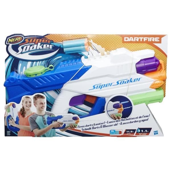 NERF SUPER SOAKER - Dartfire - Vattenpistol