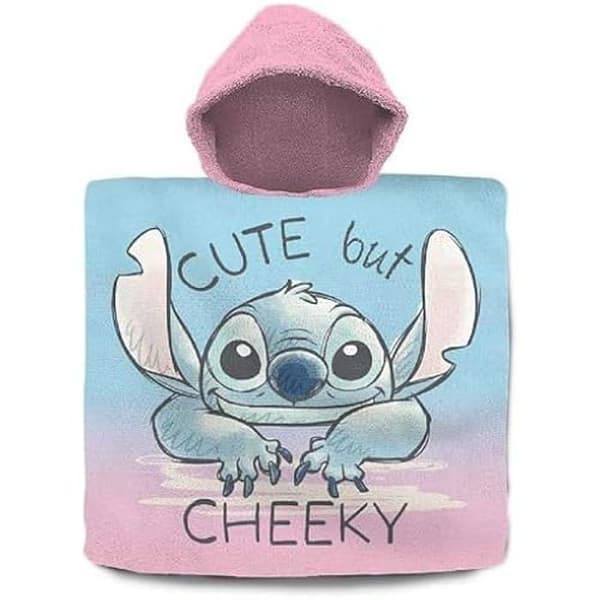 Badponcho - KIDS LICENSING - ST00045 - Bomull - Flerfärgad - 60 x 60 cm