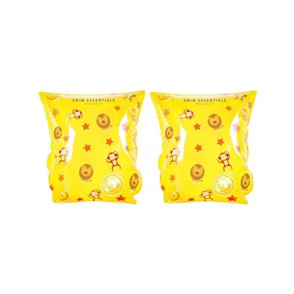 Uppblåsbara armband - TU Yellow - 0-2 år - 100% PVC - Testade EN-13138-3:2014 och EN-71