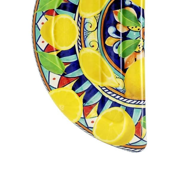 Uppblåsbar ö - BESTWAY - Splash of Sicily - PVC - Gul - 171 x 89 cm - Maximal belastning 90 kg - Säkerhetsventiler