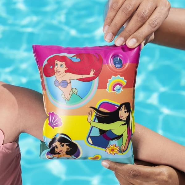 Uppblåsbara armband - BESTWAY - Disney Princesses - Dubbel luftkammare - 17x12 cm