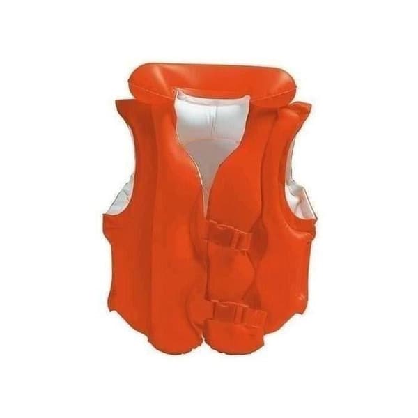 INTEX uppblåsbar simväst - Barnmodell - 50 x 47 cm - Orange