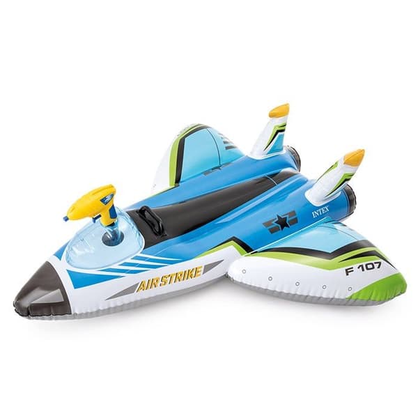 Intex uppblåsbart plan + vattenpistol