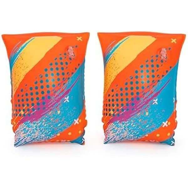 Colorify™ Toughlite™ färgade simarmband S/M - BESTWAY - 17 x 13 x 16 cm - 19 till 30 kg - 3 till 6 år