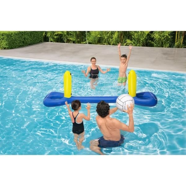 Uppblåsbart flytande poolspel Volleyboll - BESTWAY - 52133 - 244 x 64 x 76 cm