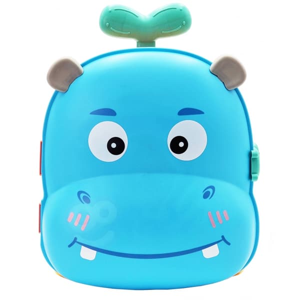 WOOPIE 3 in 1 hiekkalaatikkosarja virtahepo matkalaukku + vesilelu