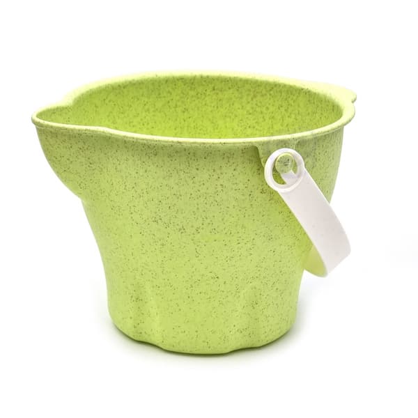 WOOPIE GREEN hiekkaämpärisetti autolla 11 kpl. Biohajoava orgaaninen materiaali