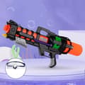 Miniatyrbild 2 av 4: TD® - Toy Water Gun Orange and Black 56 cm Stor tank 900 ML Stor räckvidd 8m Strand eller pool barn vuxen
