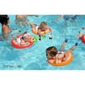 Miniatyrbild 2 av 4: TD® uppblåsbar babypool flyta 3 månader barn dubbel flyte säker sits flicka pojke sitter simning arm ring säkerhetsring