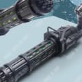Miniatyrbild 4 av 4: TD® Gatling vattenpistol för barn - TEKNISK RABATT - Vit - Utomhus - 32*5*10
