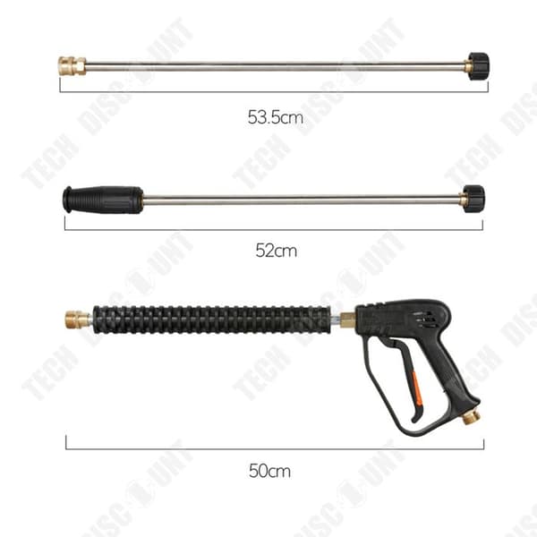 TD® Rengöringspistol 4000 PSI 5 munstycken Vattenpistol Rengöring Vattenpistol Sladdlös trädgårdsrengöringspistol