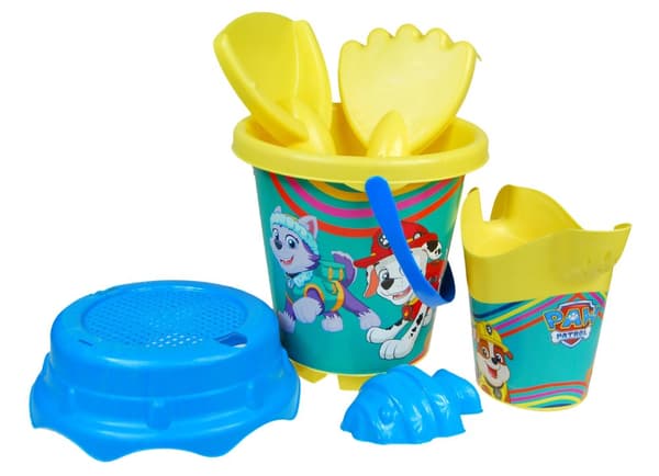 Hiekkaämpäri + kastelukannu setti 6kpl Paw Patrol