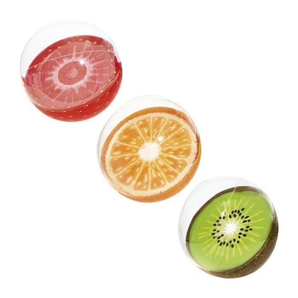 Uppblåsbar boll - Beach Fashion Ball Fruits - Bestway - diameter 46 cm