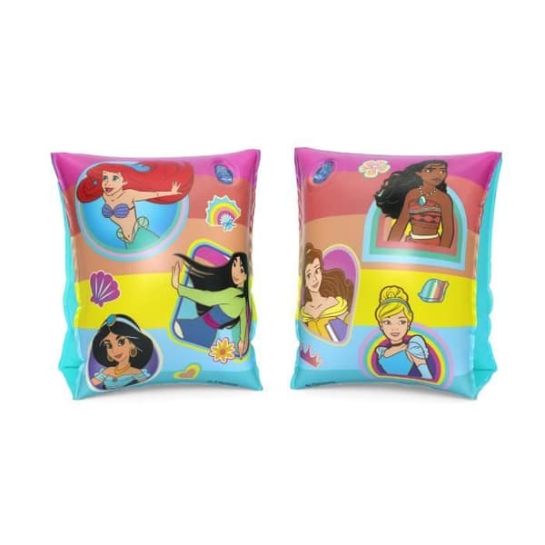 Uppblåsbara armband - BESTWAY - Disney Princesses - Dubbel luftkammare - 17x12 cm