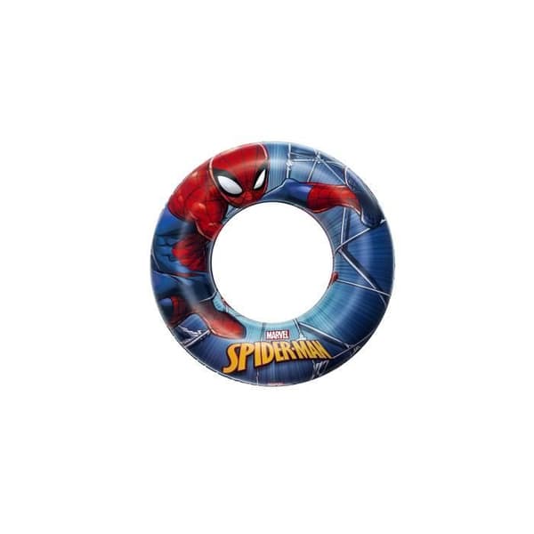 Uppblåsbar strandboj - BESTWAY - Spider-Man - PVC - Flerfärgad - Ø48x11 cm