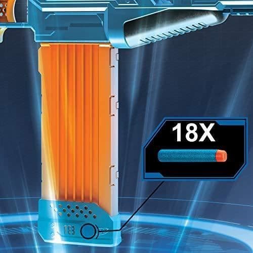Dartpistol - NERF - Elite 2.0 Turbine CS-18 - 36 pilar - Motoriserade skott