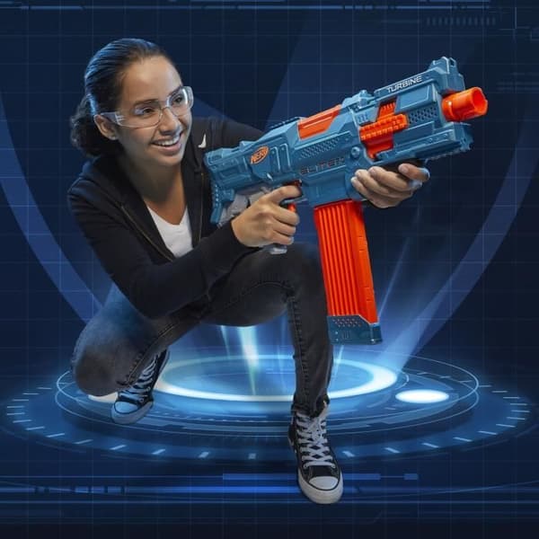 Dartpistol - NERF - Elite 2.0 Turbine CS-18 - 36 pilar - Motoriserade skott