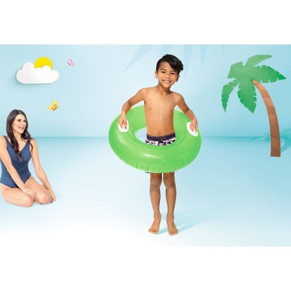 Uppblåsbar böja - INTEX - 59258 - 76 cm - Neonfärg - För barn från 3 år