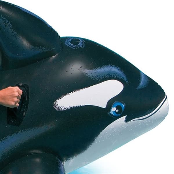 Uppblåsbar Whale - FÄRG BABY - 193 cm - För pool och strand - Blandat