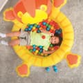 Miniatyrbild 3 av 4: BESTWAY Ball Pit Lion uppblåsbar bollbassäng 111x98x61 cm - 50 bollar ingår - Ultra resistent vinyl