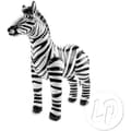 Miniatyrbild 1 av 3: Uppblåsbar dekoration - Zebra - 60cm - Svart och vit - Inomhus