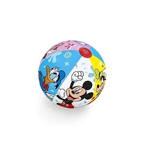 Strandboll - BESTWAY - Mickey & Friends - 2 år och äldre - Uppblåsbar - Rolig