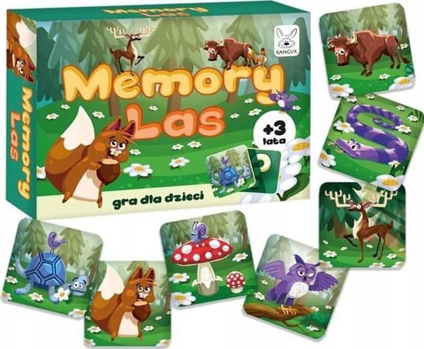 Strandleksak - sandlådsleksak Kangur Memory Forest Kanguroo-spel
