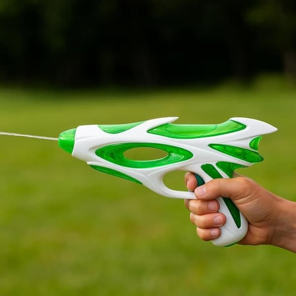 Vattenpistol Barn Futuristisk Modell Längd 20 cm Slumptäckfärg för Utomhusspel och Vattenstrider