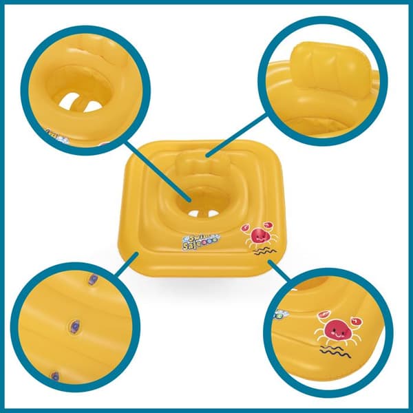 Premium sittbuoy 1-2 år - 69 cm 14,888000 Gul
