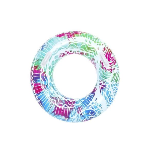 Blåsa - Bestway - Φ80x24 cm - Flerfärgad - Handtag - Från 10 år